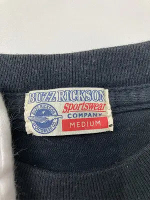 BUZZ RICKSON/スウェット/トップス/ブラック/MEDIUM