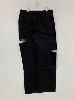 UNIQLO JEANS/ユニクロジーンズ/デニムパンツ/パンツ/ブラック/25