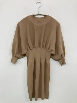 MURUA/ムルーア/ワンピース/ワンピース/ドレス/ベージュ/F