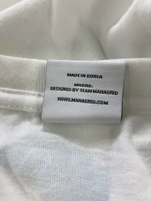 mahagrid/マハグリッド/Tシャツ/カットソー/トップス/ホワイト/L