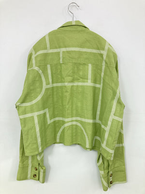 SLY/スライ/シャツ/ブラウス/トップス/ライトグリーン/2