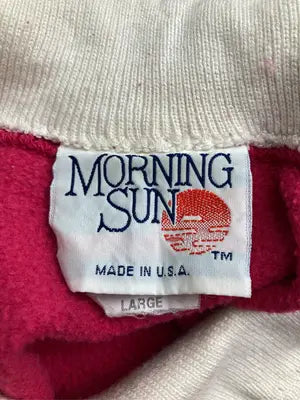 MORNING SUN/モーニングサン/スウェット/トップス/ピンク/LARGE