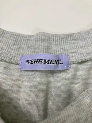 VEHEMENT/Tシャツ/カットソー/トップス/グレー/L