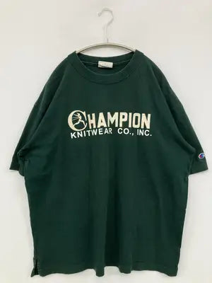 CHAMPION/チャンピオン/Tシャツ/カットソー/トップス/グリーン/L
