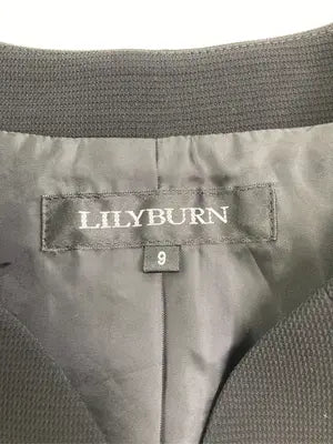 LILYBURN/ノーカラージャケット/ジャケット/アウター/ブラック/9