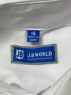 J.B WORLD/ビジネスシャツ/トップス/ホワイト/16