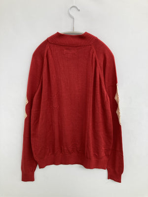 CUTTER&BUCK/カッターアンドバック/ニット/セーター/トップス/レッド/LL