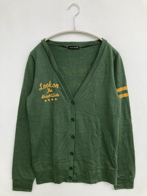 Love mark/カーディガン/ボレロ/トップス/グリーン/M