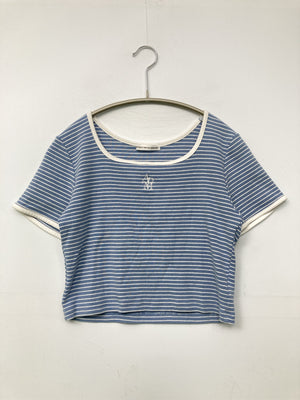 APPORTE PARLES MARCHES/Tシャツ/カットソー/トップス/ブルー/F