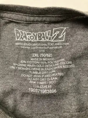 DRAGONBALLZ/Tシャツ/カットソー/トップス/グレー/2XL