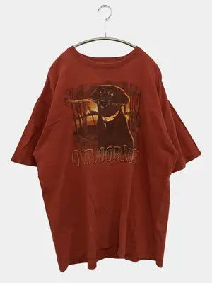 OUTDOORLIFE/Tシャツ/カットソー/トップス/ブラウン/XL