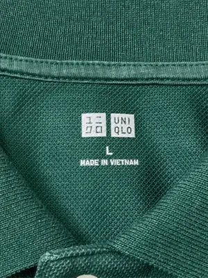 UNIQLO/ユニクロ/ポロシャツ/トップス/グリーン/L