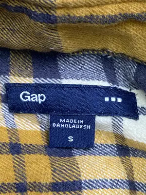 GAP/ギャップ/シャツ/ブラウス/トップス/イエロー/S