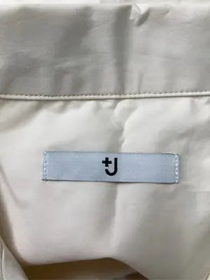 UNIQLO +J/シャツ/ブラウス/トップス/アイボリー/L