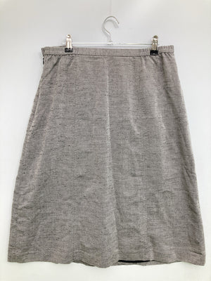 DELICE/デリス/ミモレ/半端丈スカート/スカート/グレー/15AB