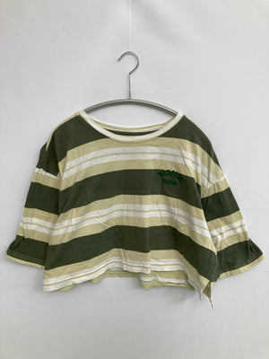 Tシャツ/カットソー/トップス/グリーン/F