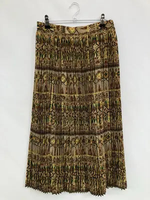 ロングスカート/スカート/ブラウン