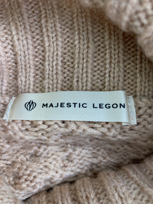 MAJESTIC LEGON/マジェスティックレゴン/ニット/セーター/トップス/ベージュ/M