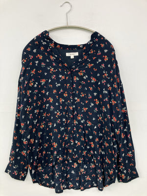 niko and .../ニコアンド/シャツ/ブラウス/トップス/ネイビー/3