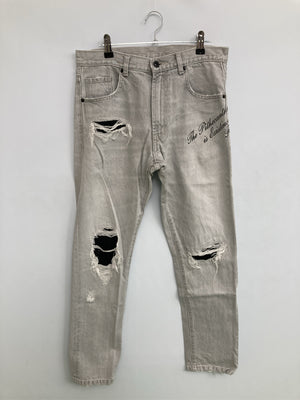 RNA/アールエヌエー/デニムパンツ/パンツ/グレー/S