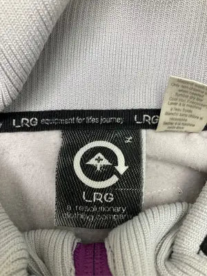 Lrg/ジャージ/トラックジャケット/トップス/パープル/XL/TG