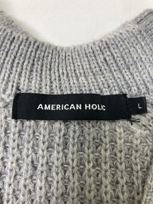 AMERICAN HOLIC/アメリカンホリック/カーディガン/ボレロ/トップス/グレー/L