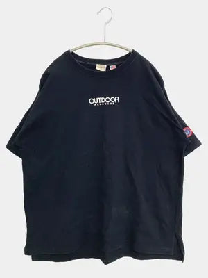 OUTDOOR PRODUCTS/Tシャツ/カットソー/トップス/ブラック/LL