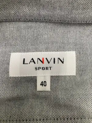 LANVIN/ランバン/シャツ/ブラウス/トップス/グレー/40