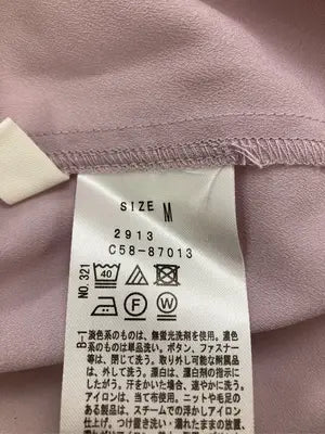 index/インデックス/シャツ/ブラウス/トップス/ピンク/M