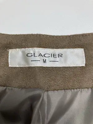 GLACIER/グラシア/ノーカラージャケット/ジャケット/アウター/ブラウン/M