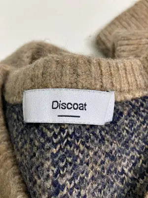 Discoat/ディスコート/ニット/セーター/トップス/ブラウン/F