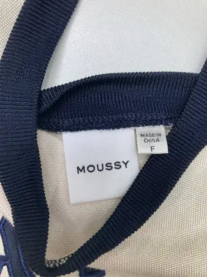 MOUSSY/マウジー/タンクトップ/トップス/ベージュ/F