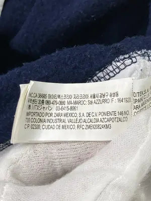 ZARA/ザラ/スウェット/トップス/ネイビー/USA L
