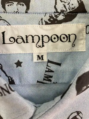 Lampoon/シャツ/ブラウス/トップス/スカイブルー/M