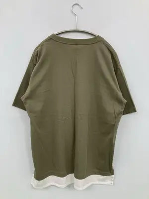 Tシャツ/カットソー/トップス/カーキ/L
