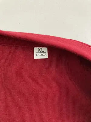 Tシャツ/カットソー/トップス/レッド/XL