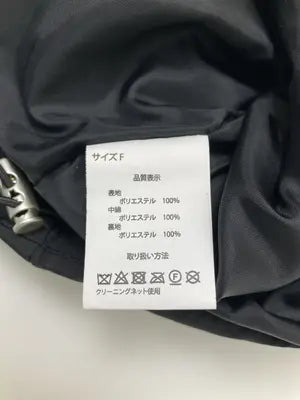 Attitude makes style!/アティチュードメイクススタイル/ダウンベスト/ジャケット/アウター/ブラック/F