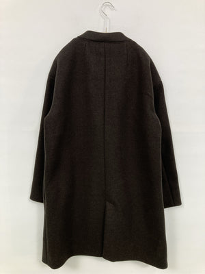 Lugnoncure/ルノンキュール/ノーカラーコート/ジャケット/アウター/ブラック/M