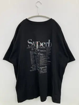 continuer de NICE CLAUP/コンティニューデナイスクラップ/Tシャツ/カットソー/トップス/ブラック