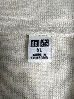UNIQLO/ユニクロ/ニット/セーター/トップス/ベージュ/XL