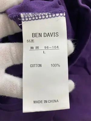 BEN DAVIS/ベンデイビス/Tシャツ/カットソー/トップス/パープル/L