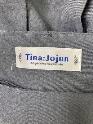 TINA:JOJUN/ティーナジョジュン/ミモレ/半端丈スカート/スカート/グレー/S