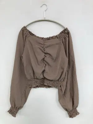 OLIVE des OLIVE/オリーブデオリーブ/Tシャツ/カットソー/トップス/ブラウン/F