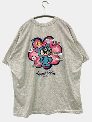 ANGEL BLUE/エンジェルブルー/Tシャツ/カットソー/トップス/グレー/L