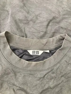 UNIQLO U/ユニクロユー/Tシャツ/カットソー/トップス/グレー/M