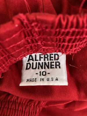 alfred dunner/アルフレッドダナー/スラックス/パンツ/レッド/10