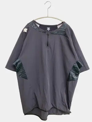 DESCENTE/デサント/ジャージ/トラックジャケット/トップス/グレー/XO