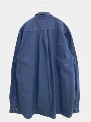 無印良品/ムジルシリョウヒン/シャツ/ブラウス/トップス/ネイビー/XL