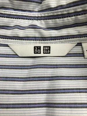 UNIQLO/ユニクロ/シャツワンピース/ワンピース/ドレス/ブルー/M