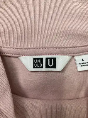 UNIQLO U/ユニクロユー/スウェット/トップス/ピンク/L